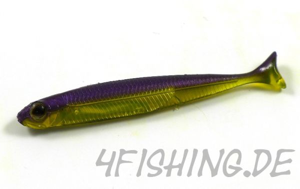 Der Fish Arrow Flash J Huddle in 2" Farbe #05 PURPLE WEENIE / SILVER